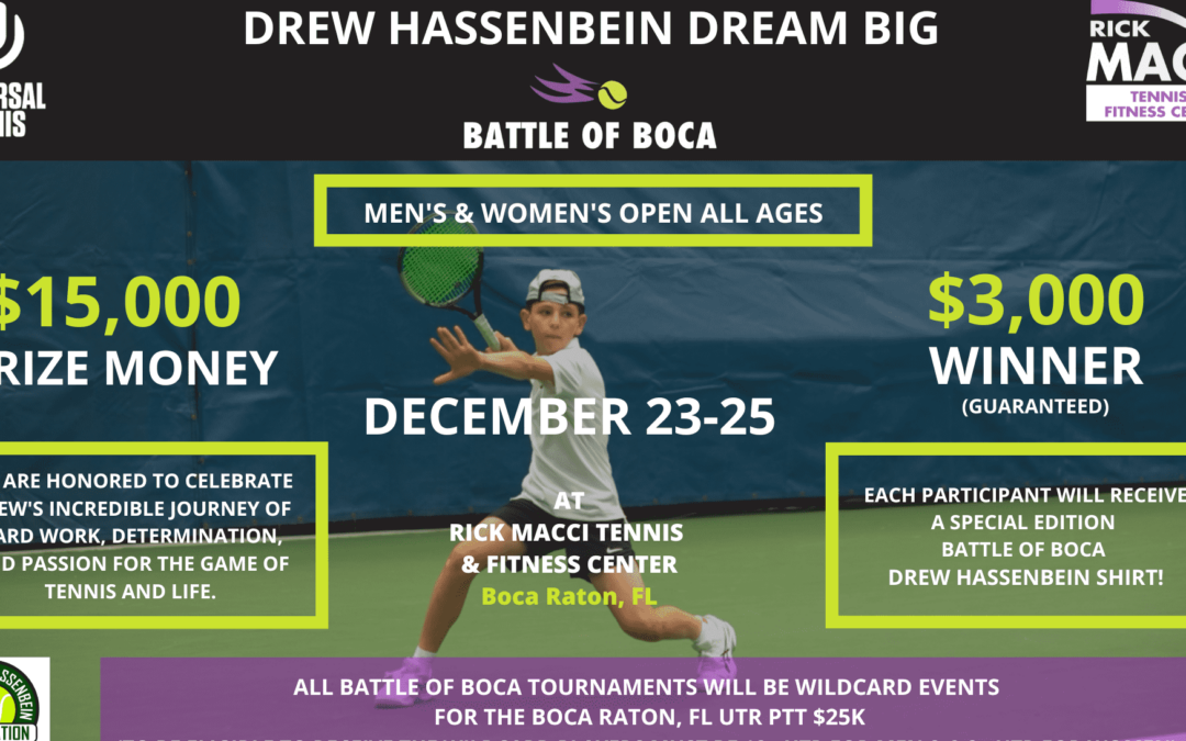 Drew Hassenbein Dream Big: Battle of Boca